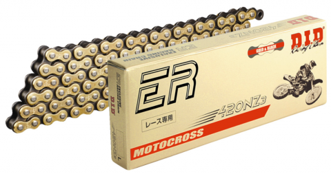 CRF150R'07-26 D.I.D. Super NZ3 130 Link Gold Chain